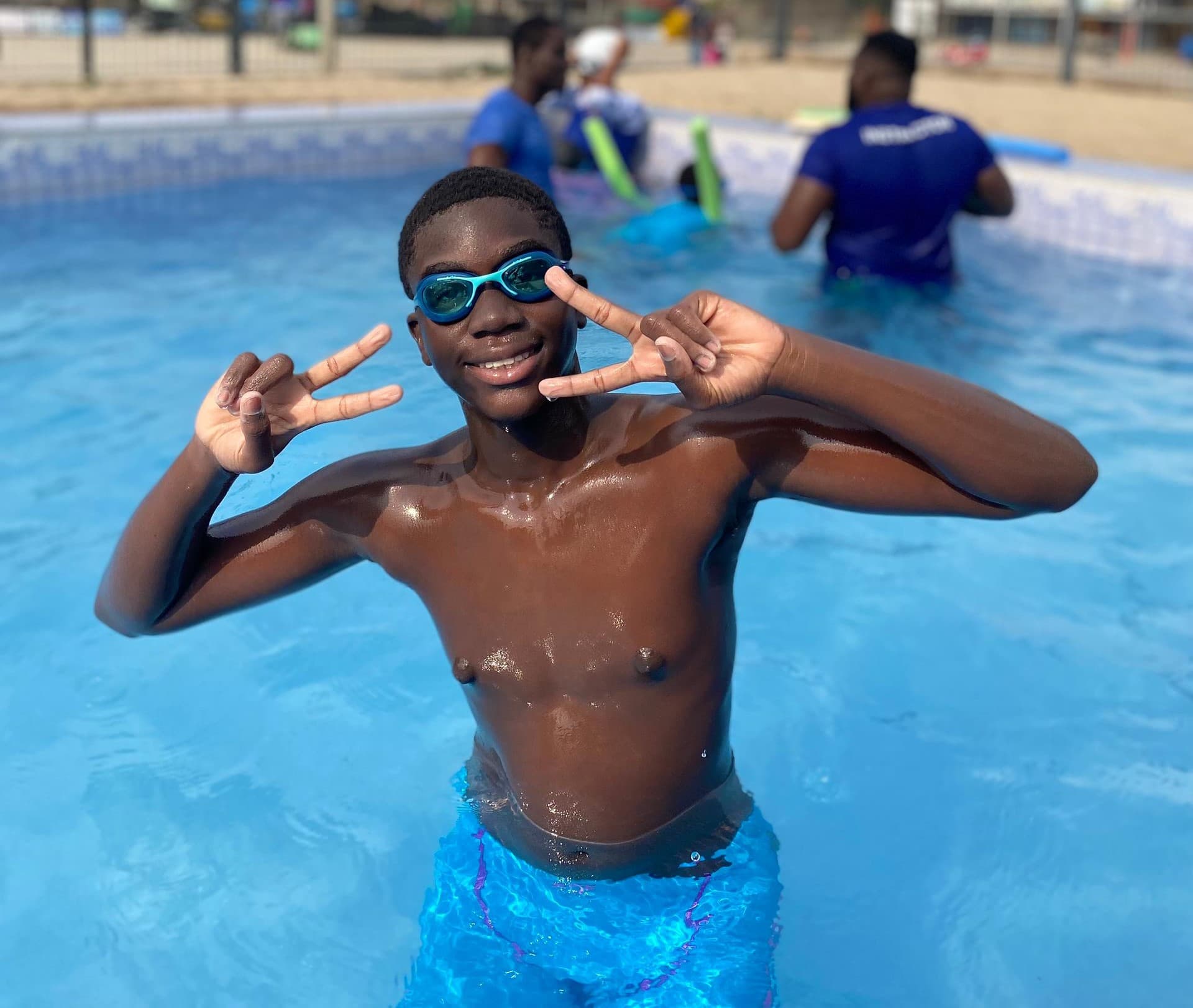 Competitive swimming